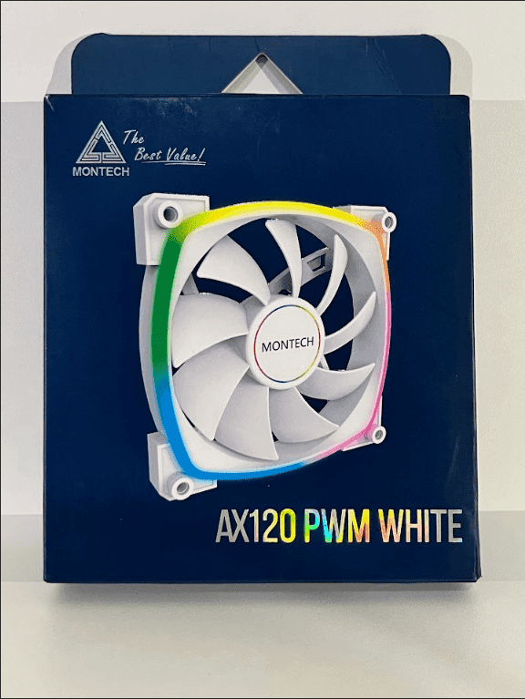 COOLER MONTECH AX120 PWM RGB, BRANCO, 120MM